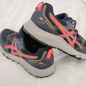 ASICS Gel Sonoma 7 Men's Size 11 Midnight Electric Red 1011B595-400